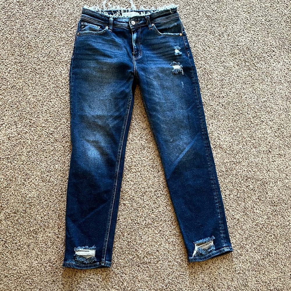 KanCan straight ankle cropped